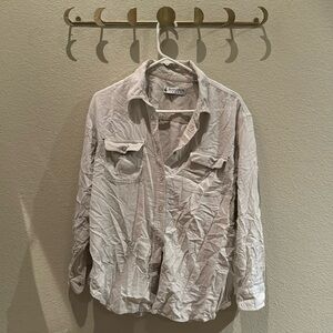 Marsh Landing Cords | Vintage Corduroy Collared Shirt (L)